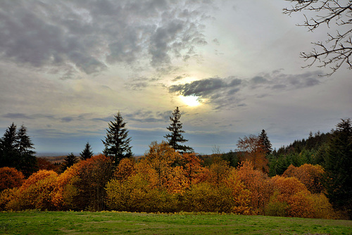 crépuscule sur les monts de Blond (1)