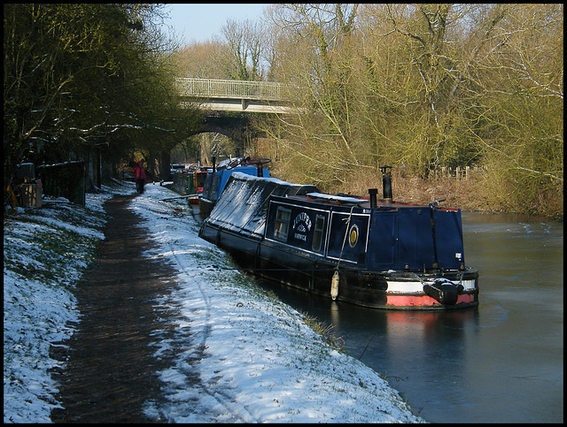 snow near WolvercoteBridge