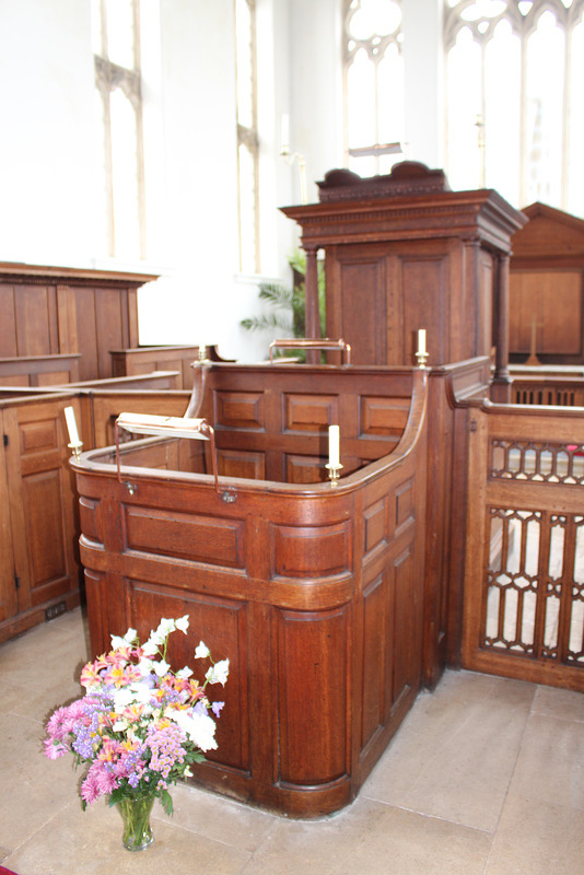 Pulpit, St John the Baptist's Church, Kings Norton, Leicestershire