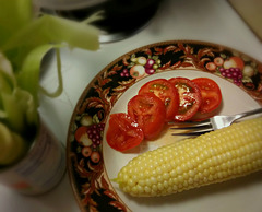 Hot weather dinner