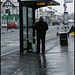 bus stop on the Slade