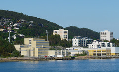 Modern Buildings on the Outskirts of Alesund