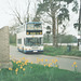 Burtons Coaches S20 BCL (S852 DGX) at Herringswell - 4 April 2005 (542-19A)