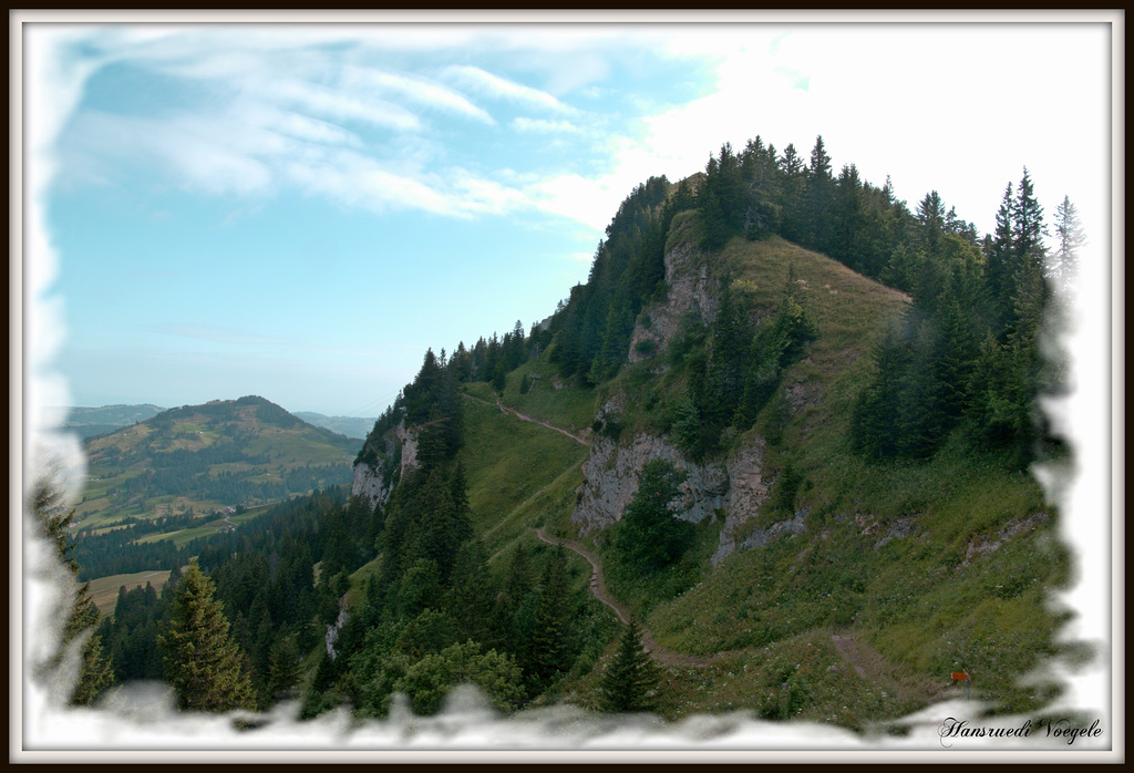 Höhenwanderweg zum Hohenkasten