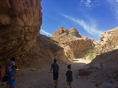 Calcite Mine Slot Canyon Hike (0679)