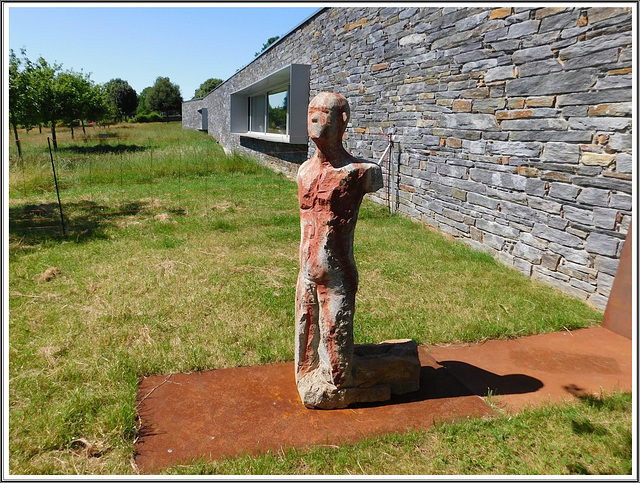 Sculpture de Denis Monfleur à Plouer sur Rance (22)