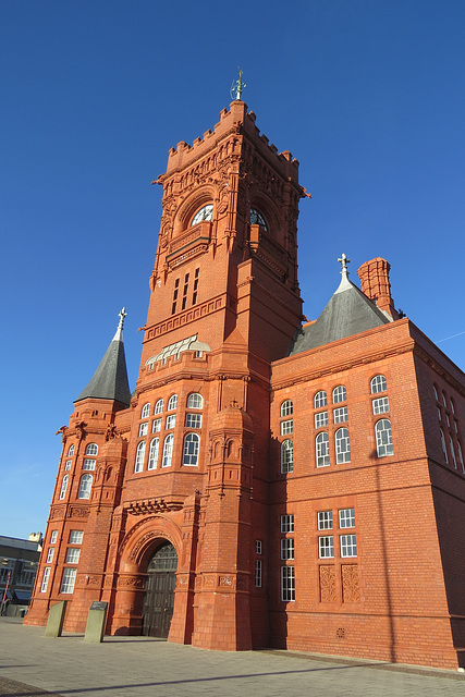 pierhead building, cardiff docks