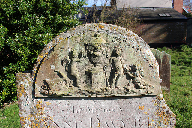 Memorial in Saint Peter's Churchyard, Yoxford, Suffolk