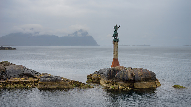 arriving at Svolvær