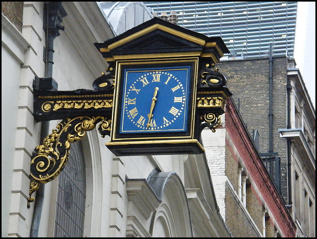 St Mary at Hill clock