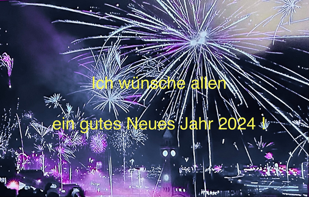 'Guten Rutsch' allen ins nächste Jahr