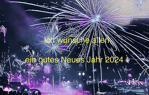 'Guten Rutsch' allen ins nächste Jahr