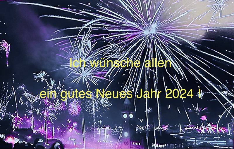 'Guten Rutsch' allen ins nächste Jahr