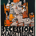 Tafelrunde. Poster for the 49th Exhibition at the Vienna Secession