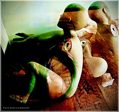 some disused mannequins