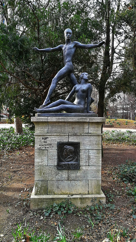 Heinrich Heine Denkmal in Frankfurt am Main