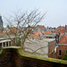 View over the old part of Leiden
