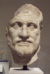 Marble Portrait of a Bearded Man in the Metropolitan Museum of Art, June 2016