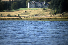 Scardroy Lodge accross Loch Beannacharain,Strath Connon 24th September 1998