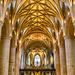 Inside Tewkesbury Abbey