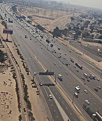 Highway in Dubai