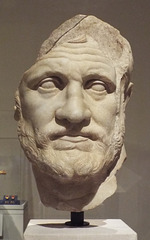 Marble Portrait of a Bearded Man in the Metropolitan Museum of Art, June 2016