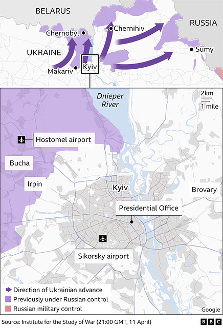 UKR - Kyiv area, 11th April 2022