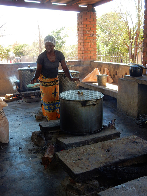 preparing lunch