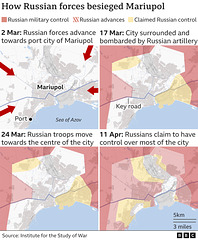 UKR - Mariupol siege, 11th April 2022