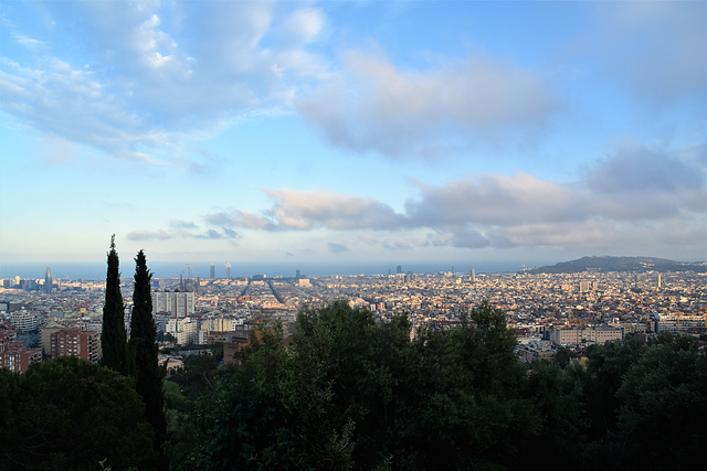 Blick von Park Guell