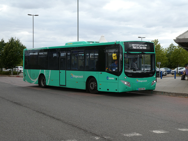 Stagecoach East 21367 at the Trumpington Park and Ride site - 23 Jul 2022 (P1120688)