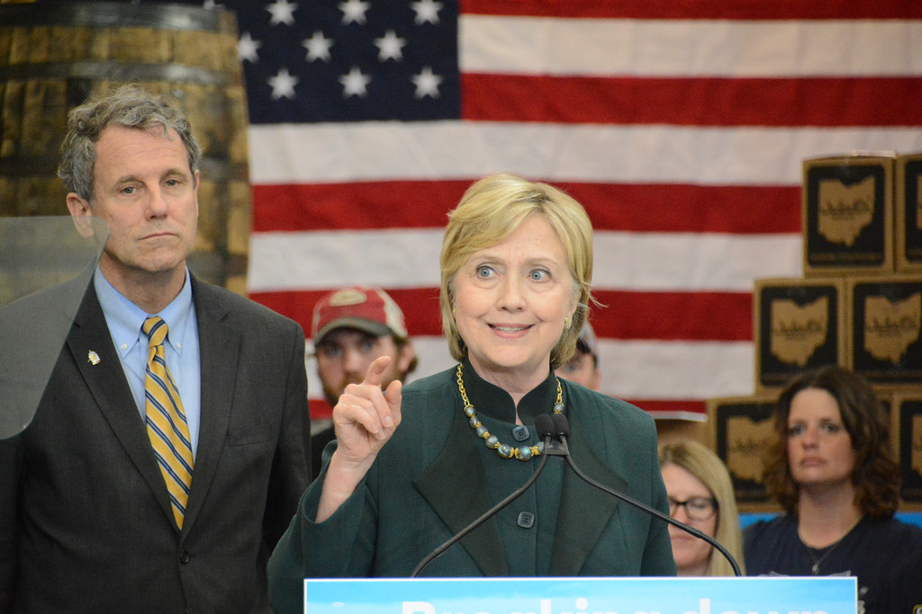 Is this the face of a president? She hopes so