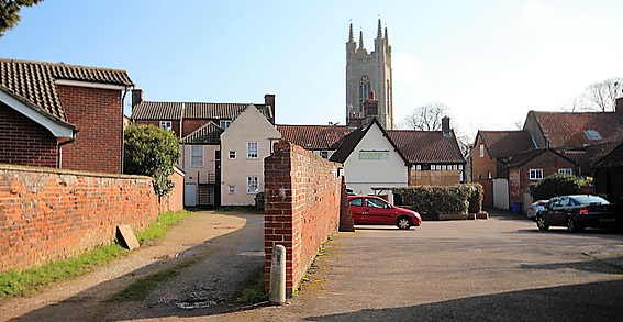 Castle Orchard, Bungay, Suffolk