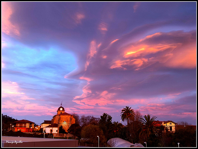 Desde mi balcón (dos momentos del amanecer)