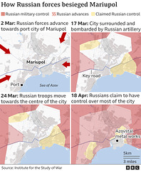 UKR - Mariupol seige, 18th April 2022