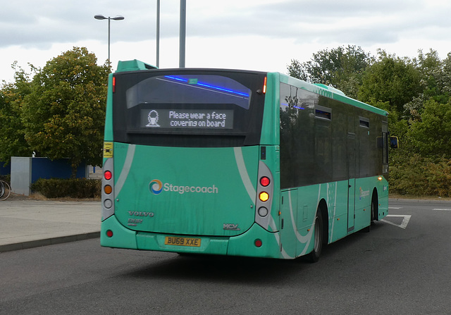 Stagecoach East 21367 at the Trumpington Park and Ride site - 23 Jul 2022 (P1120690) Stagecoach East 21367 at the Trumpington Park and Ride site - 23 Jul 2022 (P1120690)