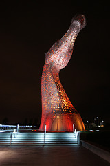 The Kelpies At Night