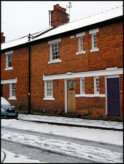 snow in Hayfield Road