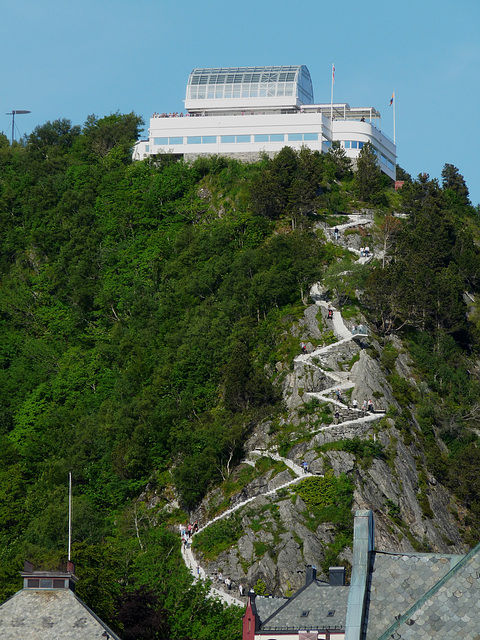 Aksla Mountain and Fjellstua