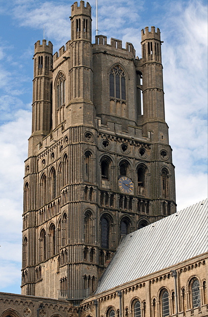 West tower