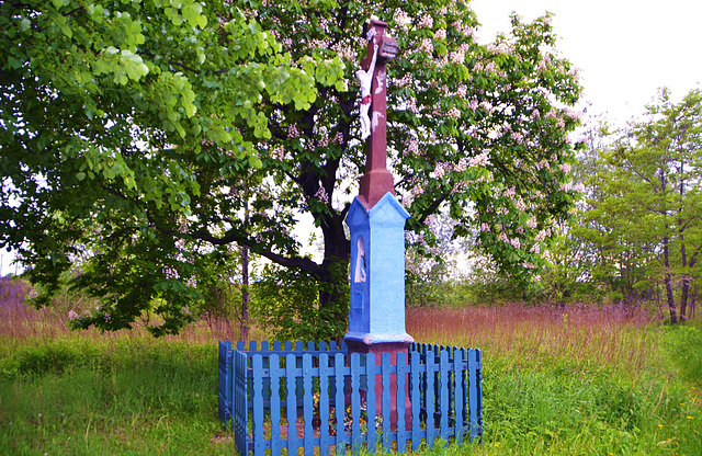 Straßenrand Kapelle in Chorzow Stary Königshütte