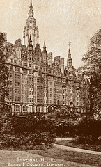 Imperial Hotel, Russell Square, Bloomsbury, London (Demolished)