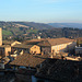 Italy, Urbino, The Convent of St.Francis in the Evening Lights