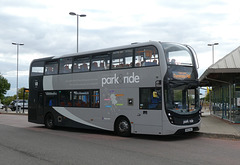 Stagecoach East 10802 (SN66 WAA) at the Trumpington Park and Ride site - 23 Jul 2022 (P1120679)