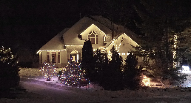 Across the street from us.