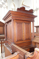 Pulpit, St John the Baptist's Church, Kings Norton, Leicestershire