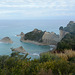 Greece, Landscape of the Cape Drastis on the Island of Kerkyra (Corfu) Greece, Landscape of the Cape Drastis on the Island of Kerkyra (Corfu)