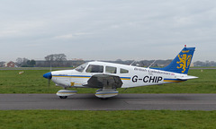 G-CHIP at Solent Airport - 24 January 2019