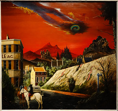 Mountainscape with Two Riders Mountainscape with Two Riders