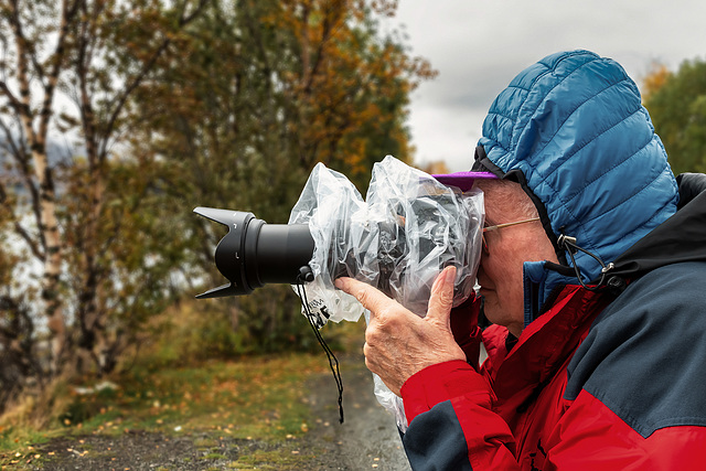 Photo Enthusiast At Work